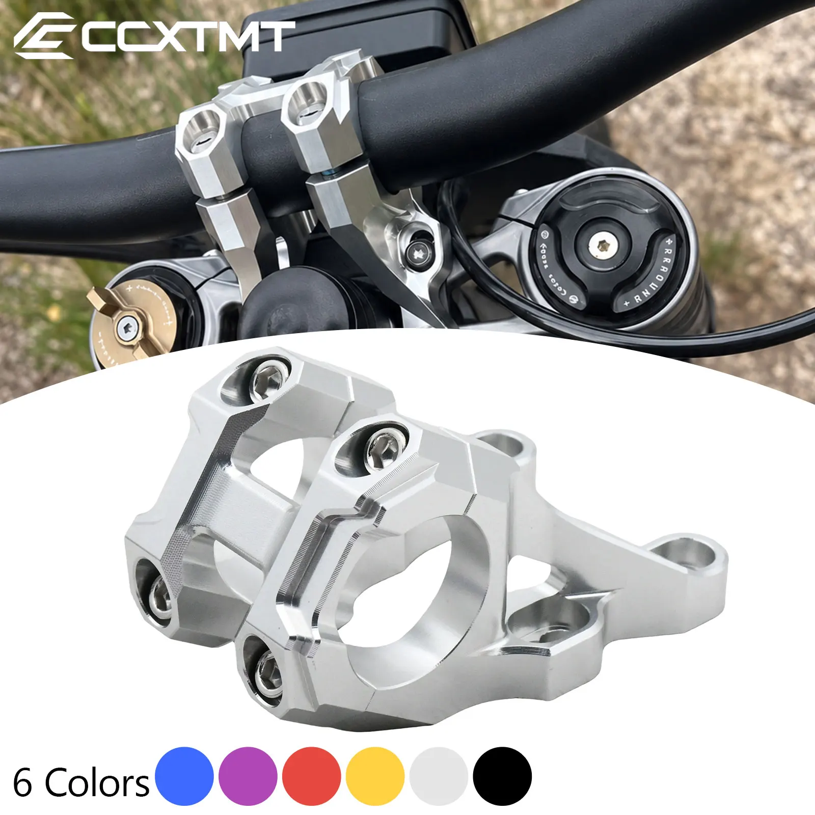 For Surron Light Bee X S Handlebar Bracket For Segway X260 X160 Electric Motocross CNC Modified Parts For Talaria Sting MX3 MX4
