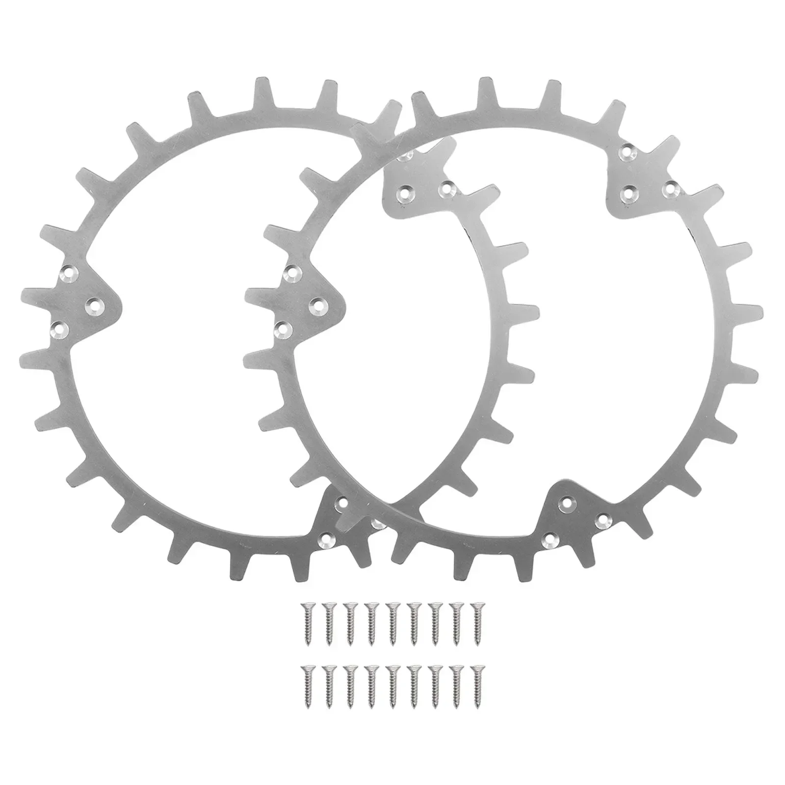 polia de robo de roda de tracao para 420 320 430x 435x 440 450x acessorios de substituicao para ferramentas eletricas de jardim aco inoxidavel 01