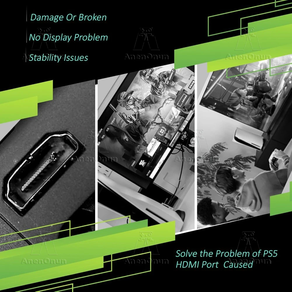 HDMI Port for PS5 Digital/Disc Edition Replacement Repair Part Premium HDMI Interface Connector Socket PS5 Console Accessories