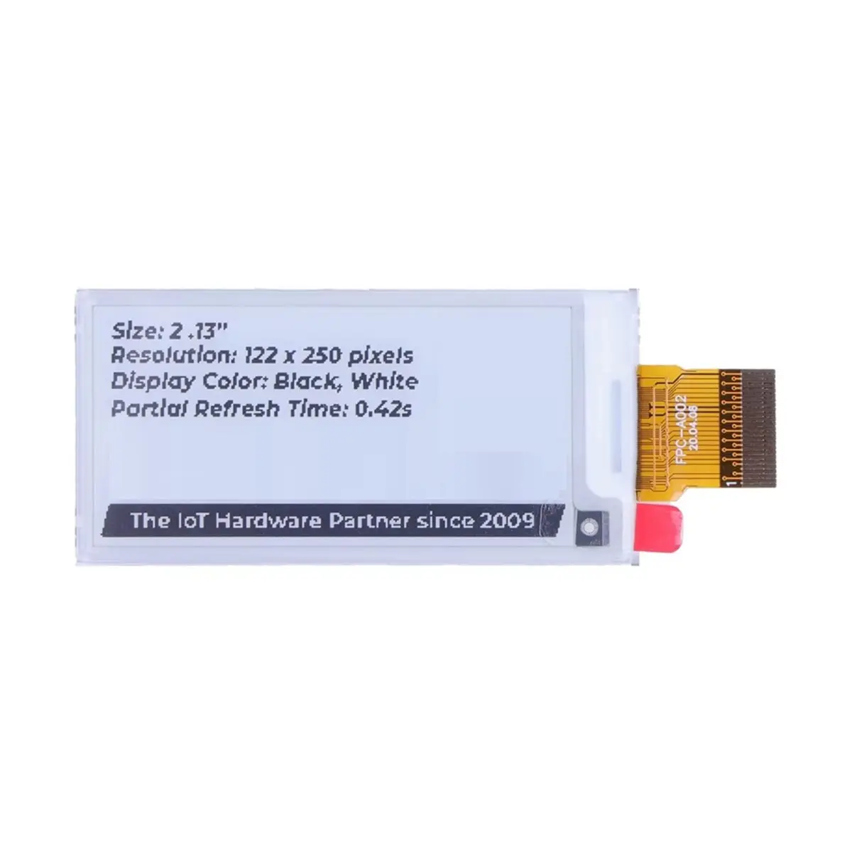 Display EInk EPaper da 2,13 pollici Modulo schermo monocromatico E-Ink 122x250 Pixel Supporto interfaccia SPI XIAO STM32