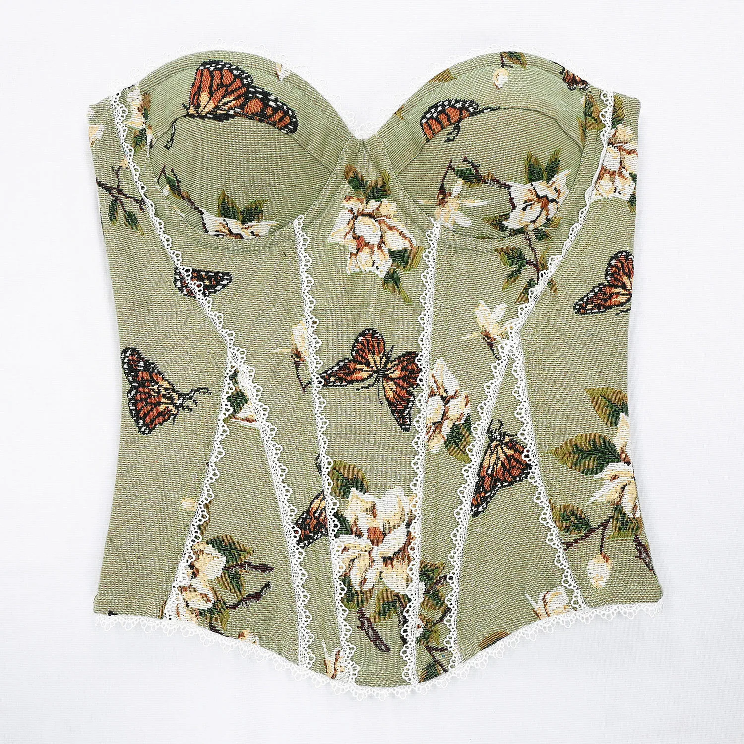 corsets-verts-a-fleurs-vintage-avec-soutien-gorge-pour-femmes-victoriennes-bustier-noir-sexy-elegant-corsage-de-soiree-dentelle-blanche-haut-sans-bretelles