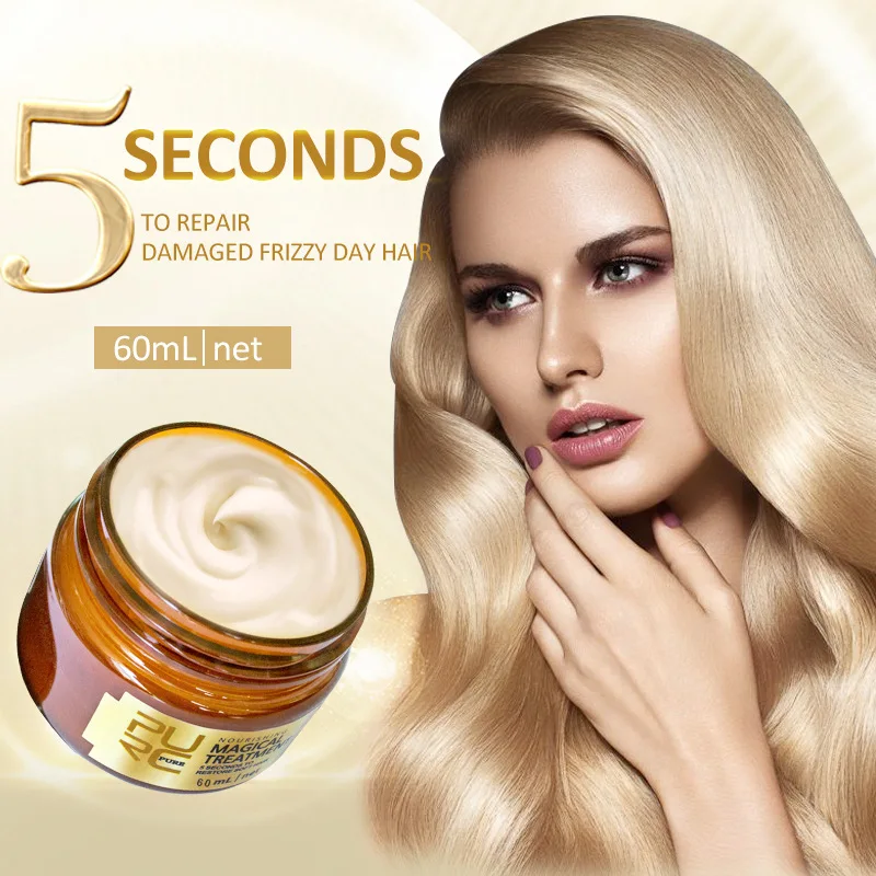 Magical Hair Mask Argan Oil Hair Care Cream Repair Dry Frizz Damage Keratin Treatment Masks Soft Shiny for Hair Collagen Cabello