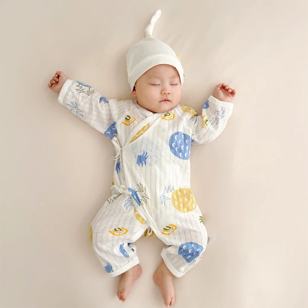 

Весенние и осенние детские комбинезоны для детей 0–12 месяцев, одежда из 100% хлопка с длинными рукавами, мягкие комбинезоны для новорожденных для девочек и мальчиков