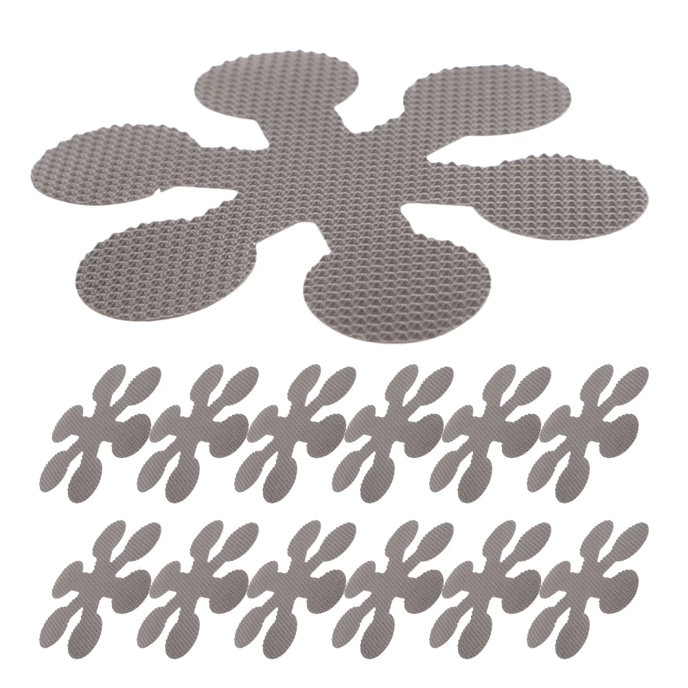 

20pcs Grey Snowflake Non Slip Stickers 8cm Bathroom Shower Bathtub Tub Kitchen Pool Stairs Floors Decals PEVA Material Safety