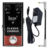 IRIN RF-05 Classic Chorus Pedal Electric Guitar Effects Pedal True Bypass Crisp Transparent Chorus Effector Guitar Accessories