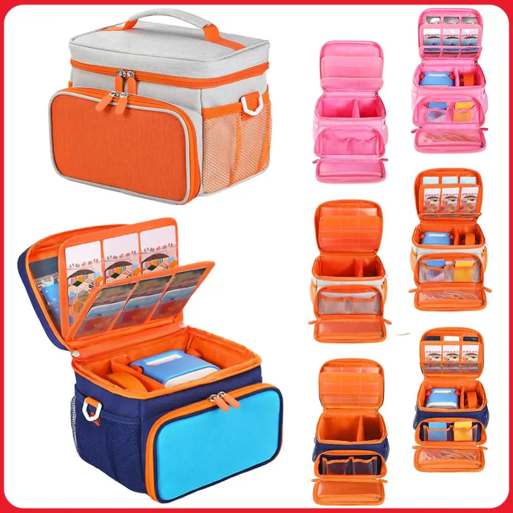 

Carrying Case for Yoto Player (3rd Gen.) Travel Case Card Holder Hold Up To 30 Cards Hard Case with Shoulder Strap Organizer Bag