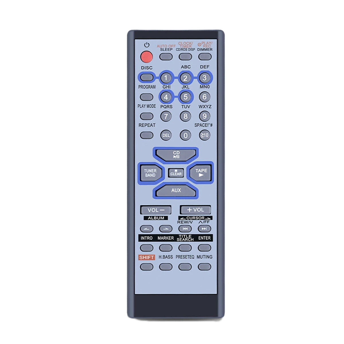 New Remote Control For Panasonic SA-AK87 EUR644853 SA-AK25 SC-AK87 SA-AK18 SA-AK27 SC-AK45 SC-AK14 CD Stereo Audio System