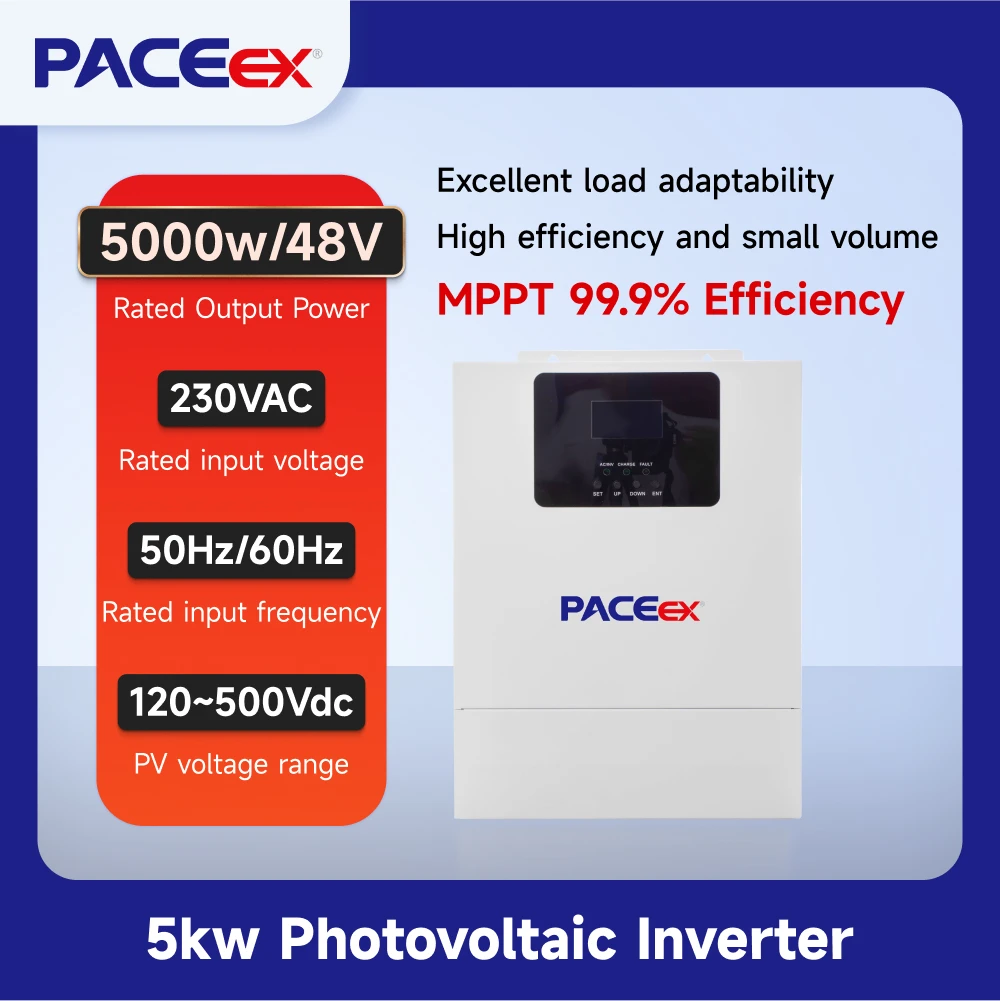 PACE 5kw Inverter 5kw Photovoltaic Energy Storage Bidirectional Reverse Control Power Supply