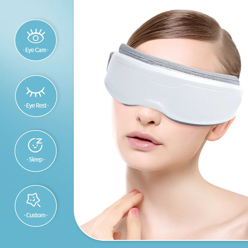 Eye Massager Machine Vibrator Simple Operation Portable Vibration Rechargeable Wireless Eye Massager