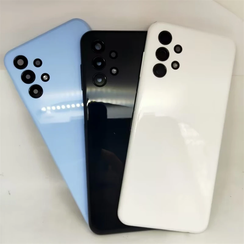 For Sansung Galaxy A13 4G 2022 A135 Housing Chassis Battery Back Cover Rear Door With Camera Lens Repair Parts