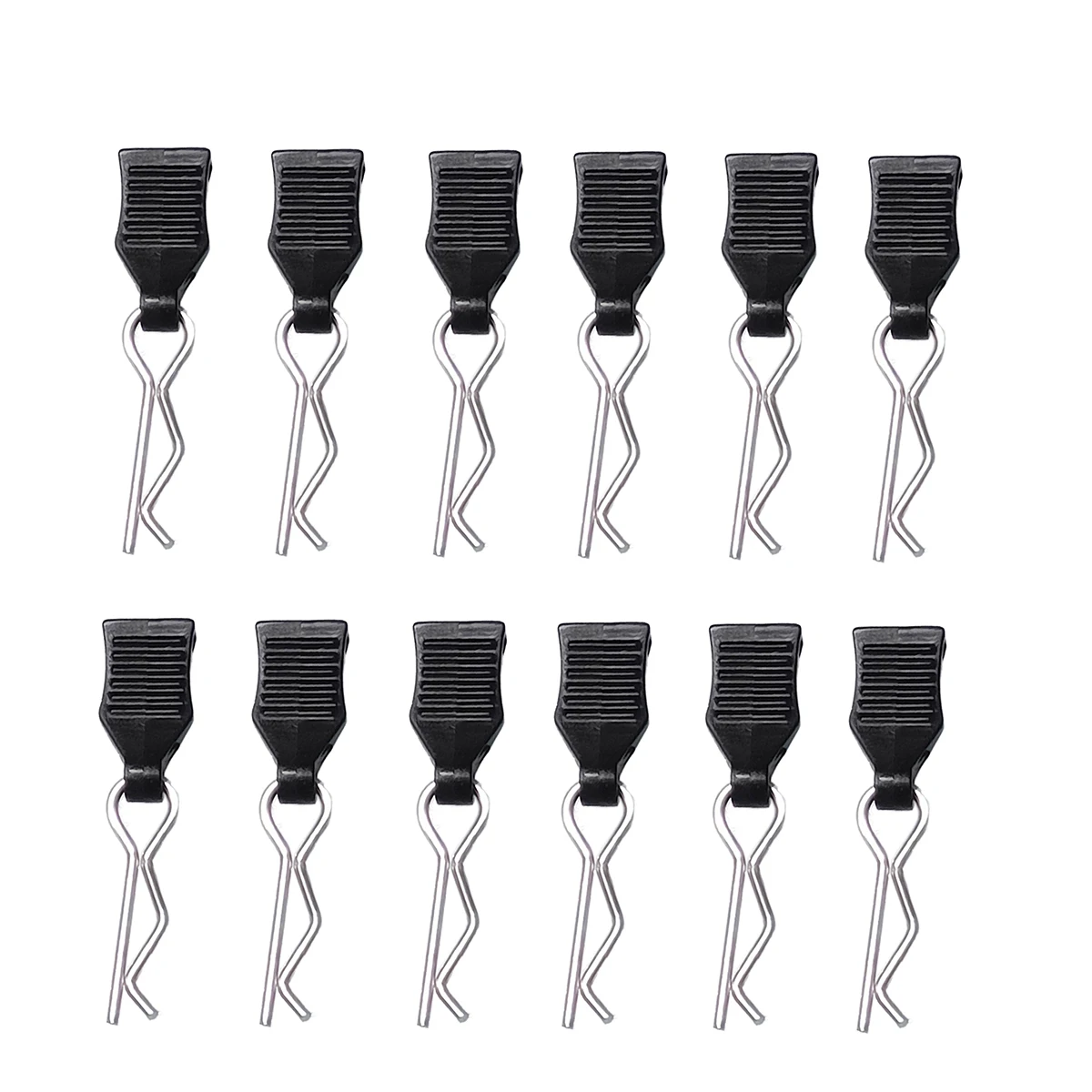 

12 шт. зажим для корпуса с креплением для SCY 16101 16102 MJX 16208 16209 16210 M001 HBX SCY 1/16 RC Автозапчасти Аксессуары