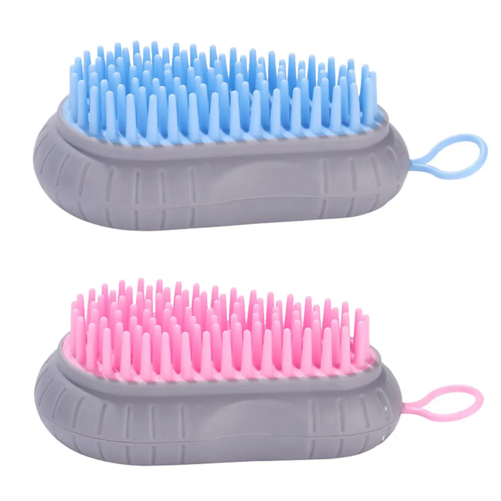 

2Pcs Massage Comb for Hair Washing Effective Head Cleaner Removes Dandruff Gently Safe Material for Daily Use Comfortable Grip