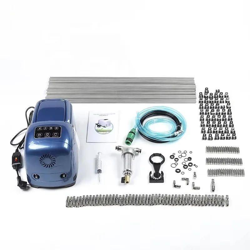 Outdoor Cooling Garden Fog Misting System with DIY Irrigation New Mobile App Control for Exhibitions