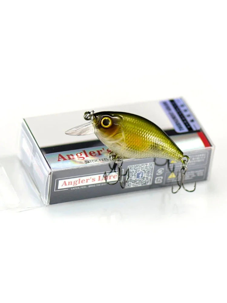 Leurres de pêche Wobbler flottants de Countbass, leurres en plastique dur d'appât de manivelle pour le brochet de bar de truite de saumon 46mm 6.8g