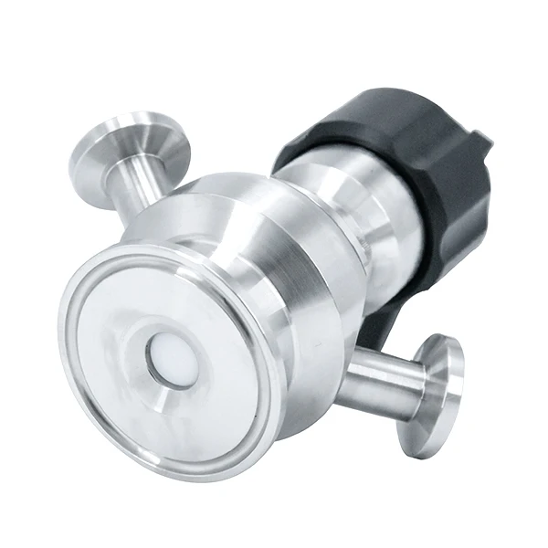 Stainless Steel SS316 Sanitary DN8 Sampling Valve Manual Hygienic Tri Clamp Sample Tap Valve for Hygienic Equipment