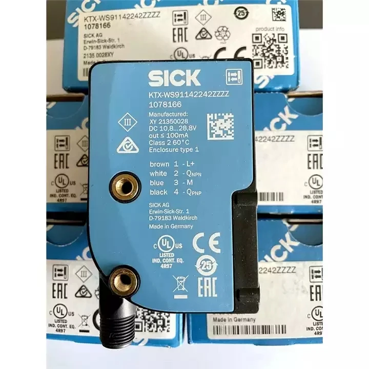 

SICK KTX-WS91141242ZZZZ Color sensor Photoelectric eye sensor used in bag making machine slitting machine