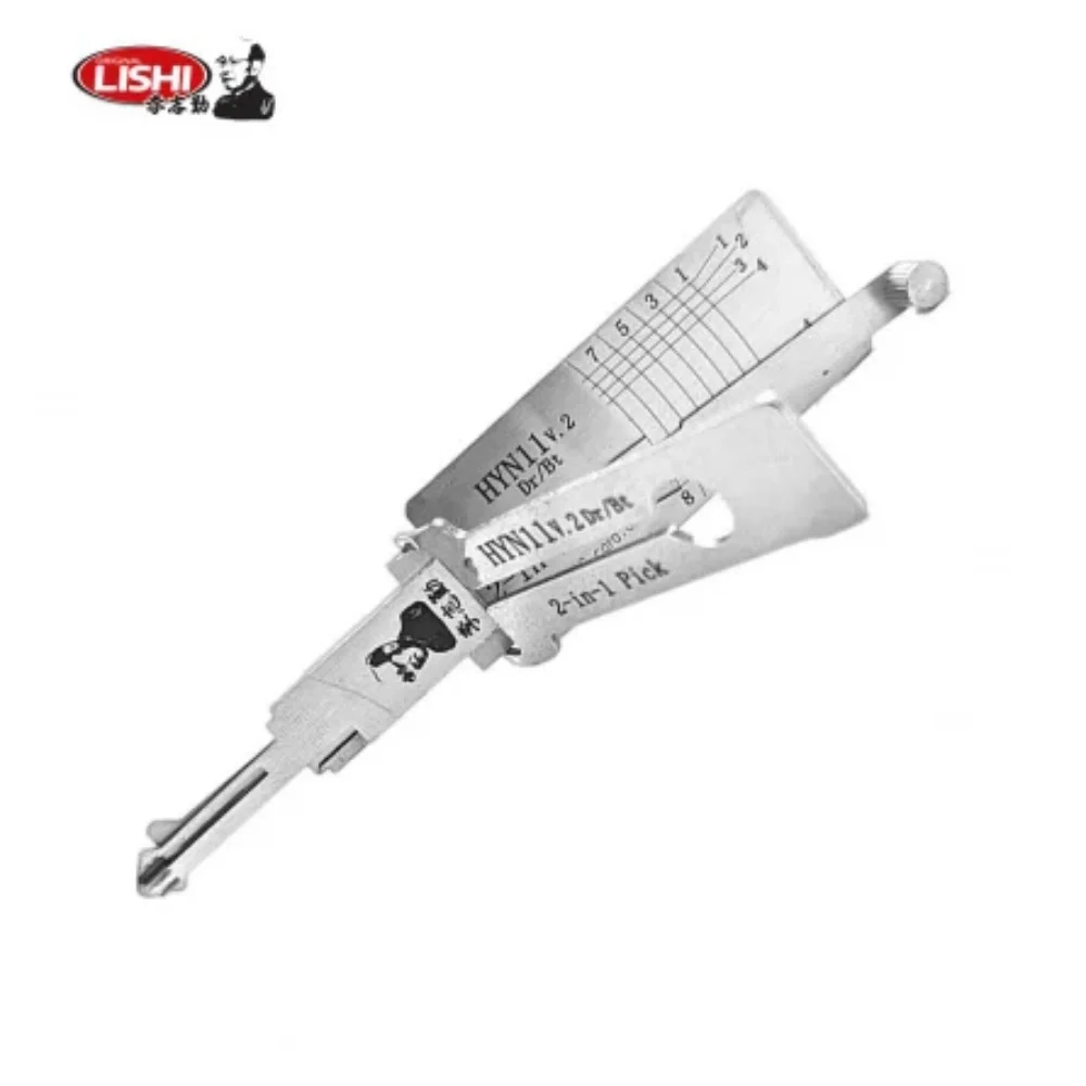 

Lishi HYN11 V.2 Dr/Bt 2-in-1 Pick/Decoder for Hyundai/Kia