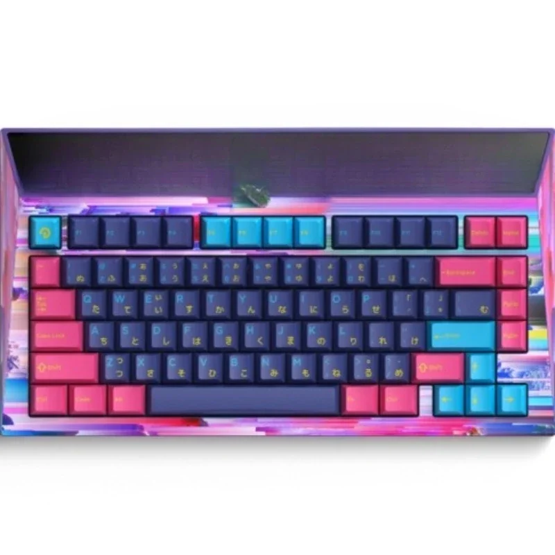 Golden Cashew Flower\ Westward Journey/Graffiti/Purple/Phantom, Mechanical Keyboard