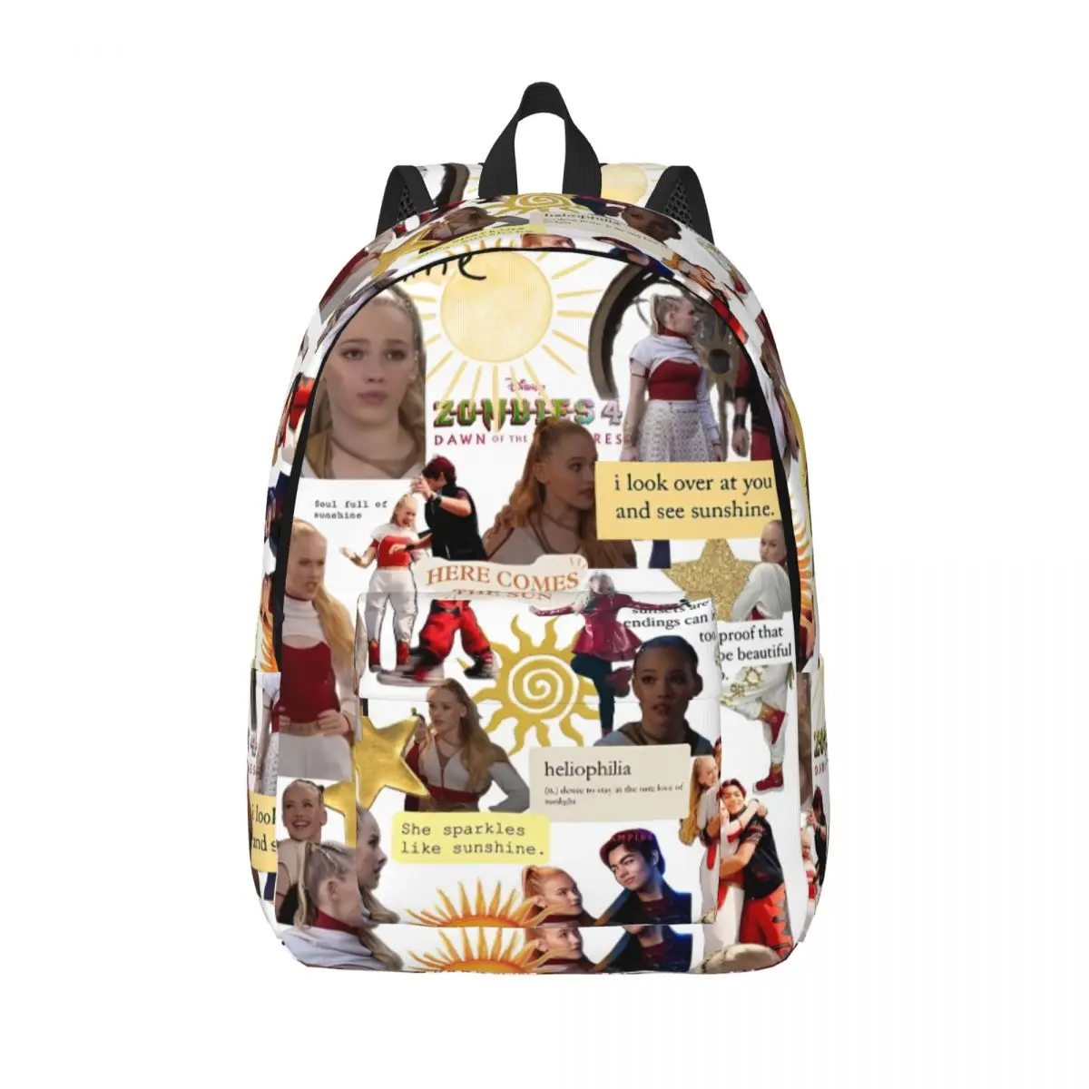 الزومبي 4 فجر مصاصي الدماء حقيبة ظهر عادية في الهواء الطلق طالب الأعمال نوفا فيكتور Daypack الرجال النساء كمبيوتر محمول حقيبة قماش قنب