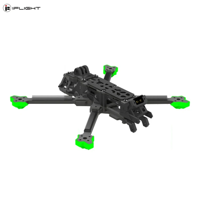 IFlight Nazgul Evoque F5 V2 FPV Frame Kit 5inch F5D / F5X HD / Analog（Squashed-X / DeadCat）with 6mm arm for RC Racing Drone