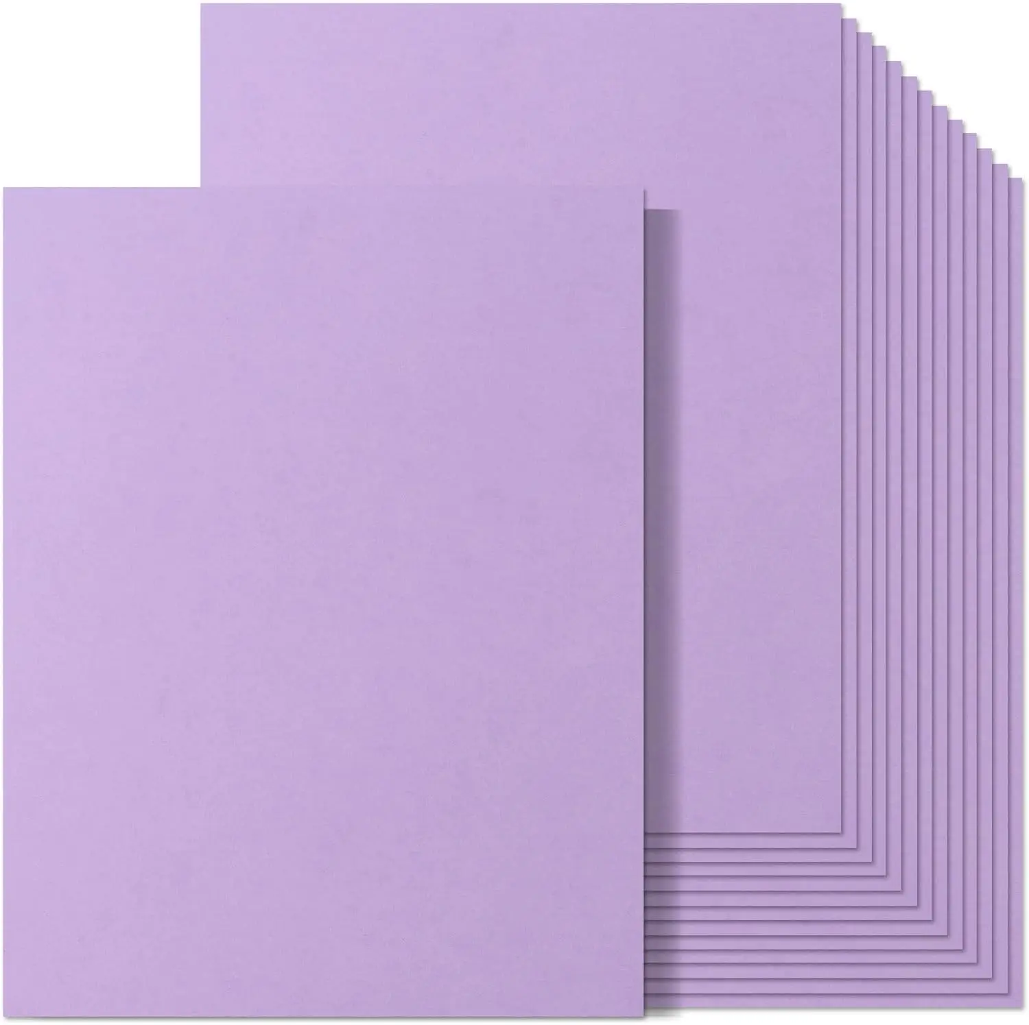 

100 Sheets A4 Purple Cardstock 8.5x11 Inch 250gsm Thick Paper for Cards, Crafts, Scrapbook