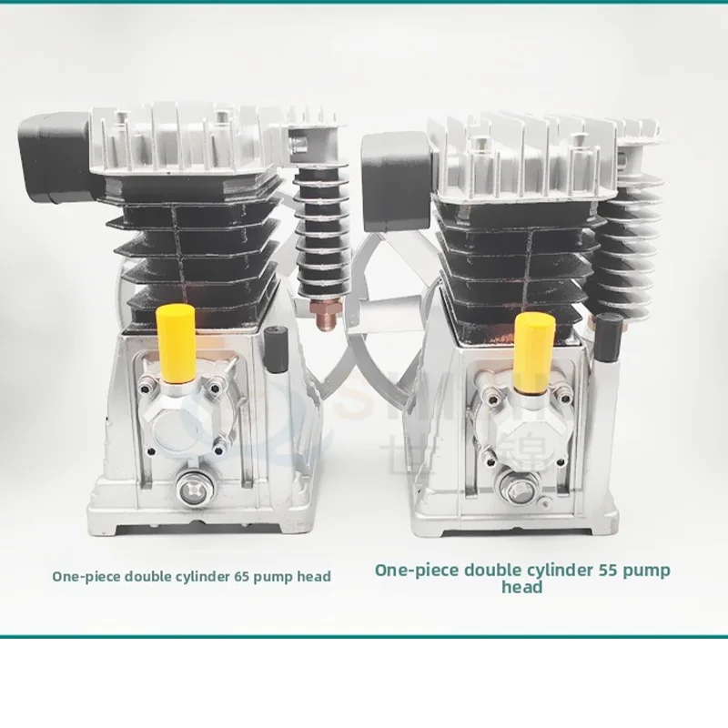 알루미늄 주조 공기 압축기 헤드, 가정 장식 킹 펌프 헤드, 통합 이중 실린더 스프레이 페인트