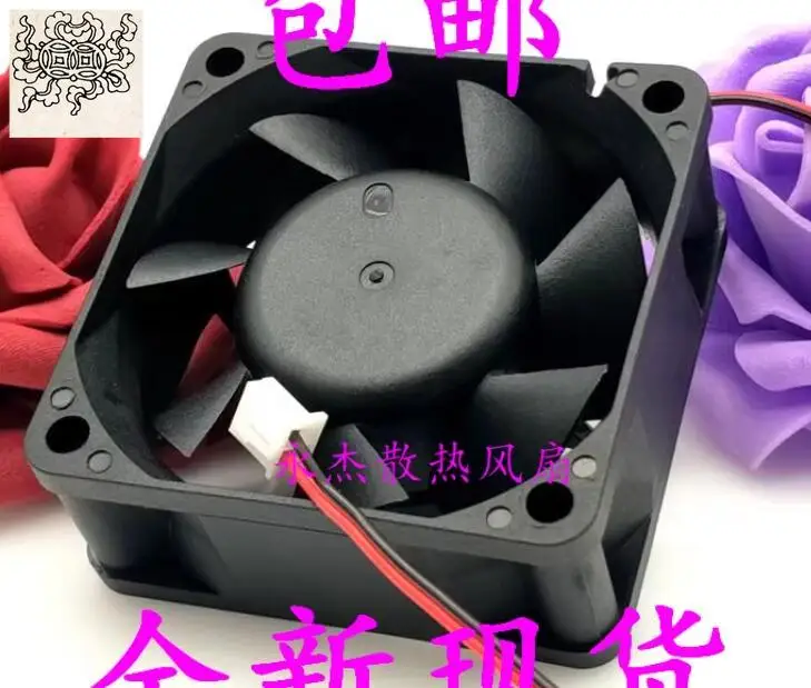

Ltsf For POWERYEAR PY-6025H12B DC 12V 0.25A 60x60x25mm 2-Wire Server Cooling Fan