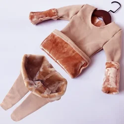 2025 Winter Girl Sport Fitness 2 Two Piece Set Outfits Long Sleeve Crop Tops Tshirt Leggings Pants Set Bodycon Tracksuit