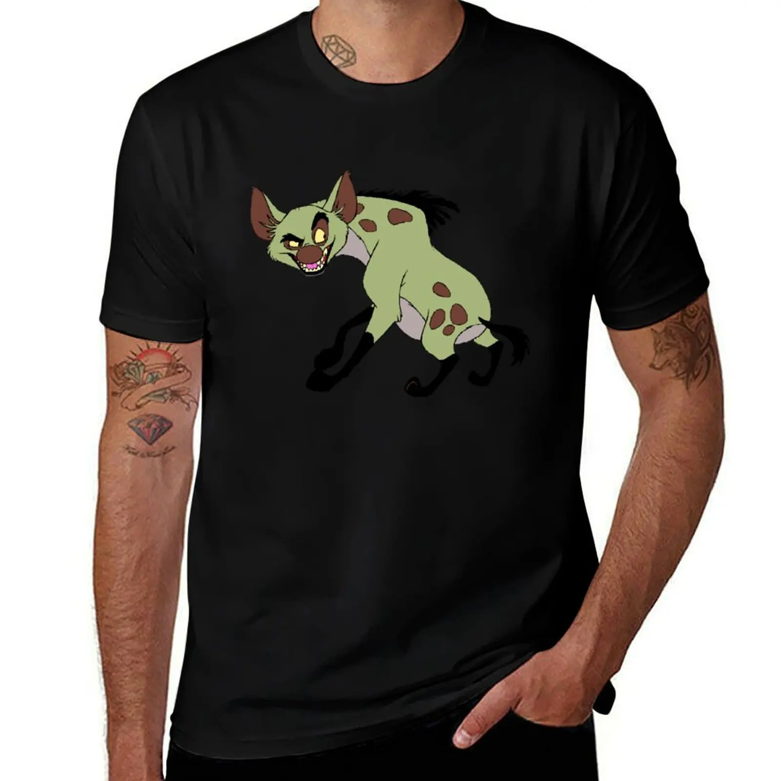 

ed hyena 6 T-Shirt funny t shirts cotton t shirts for man pack cotton T-Shirt