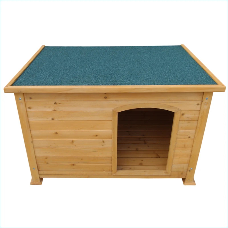 屋外ガーデン用 防水・防雨木製ペットハウス 木製犬小屋 ペットベッド 中型犬用 工場卸売価格