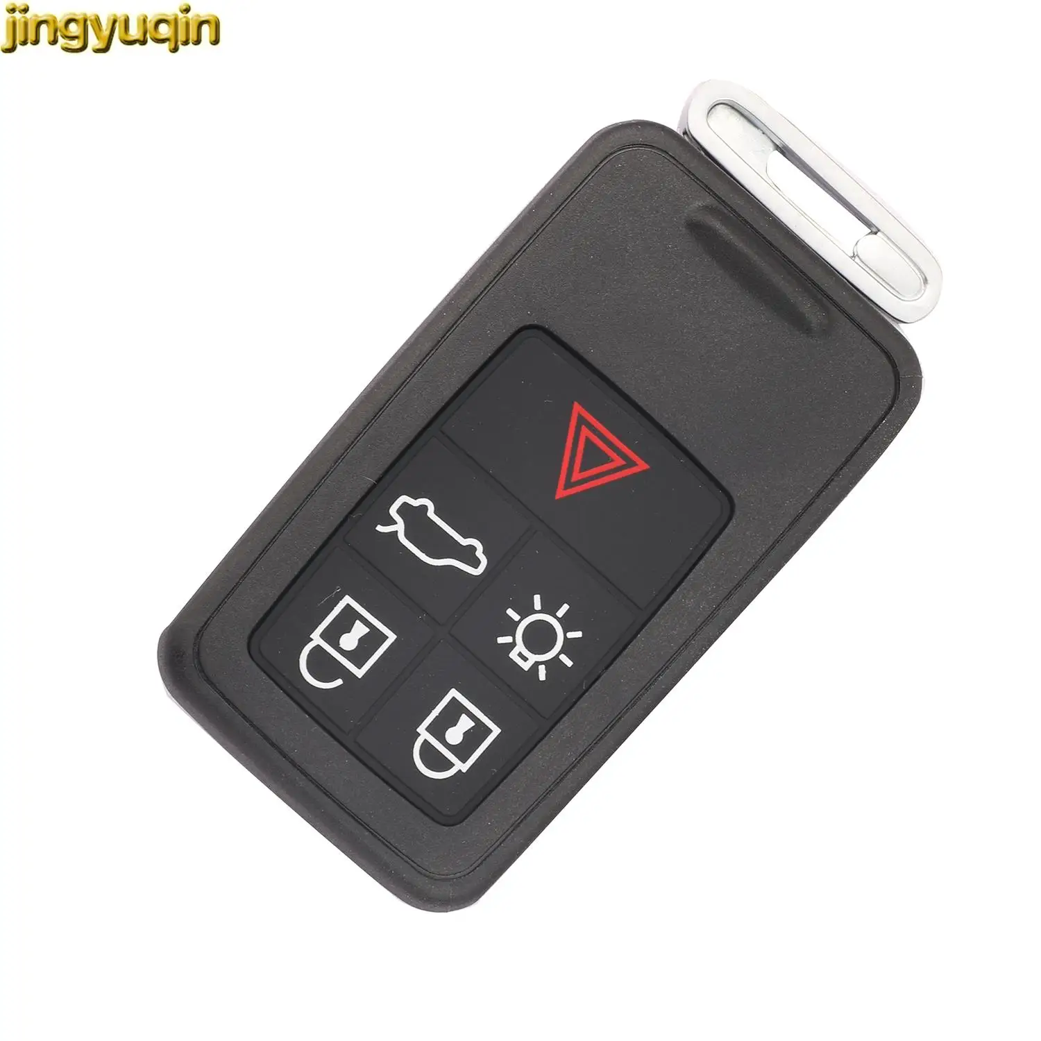 Jingyuqin Smart Keyless Entry For Volvo S60 S80 S60L XC60 XC70 V40 V60 V70 2008 2009 2010 2011-2017 Remote Car Key Fob Shell