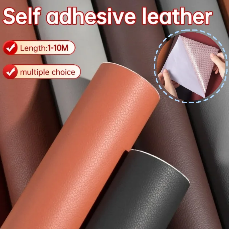 

Leather Repair Patch Self Adhesive Leather Repair Tape for Damaged Furniture Sofa Chair Bed Bags Shoes Car Seats Leather Goods