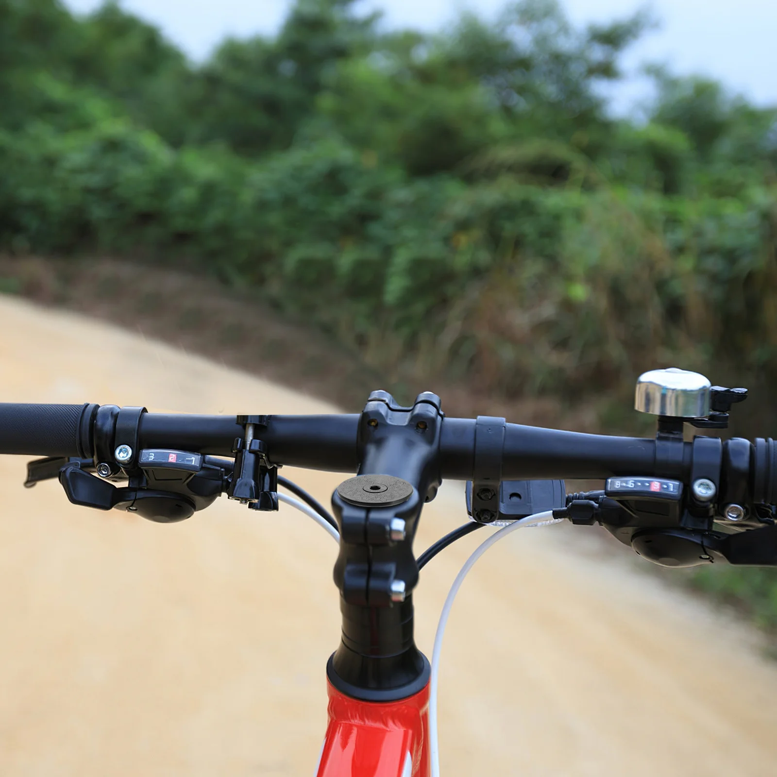 1Set 286mm Headset Upper Cover Durable Design Enhanced Stability Versatile Compatibility for Mountain Road Bikes