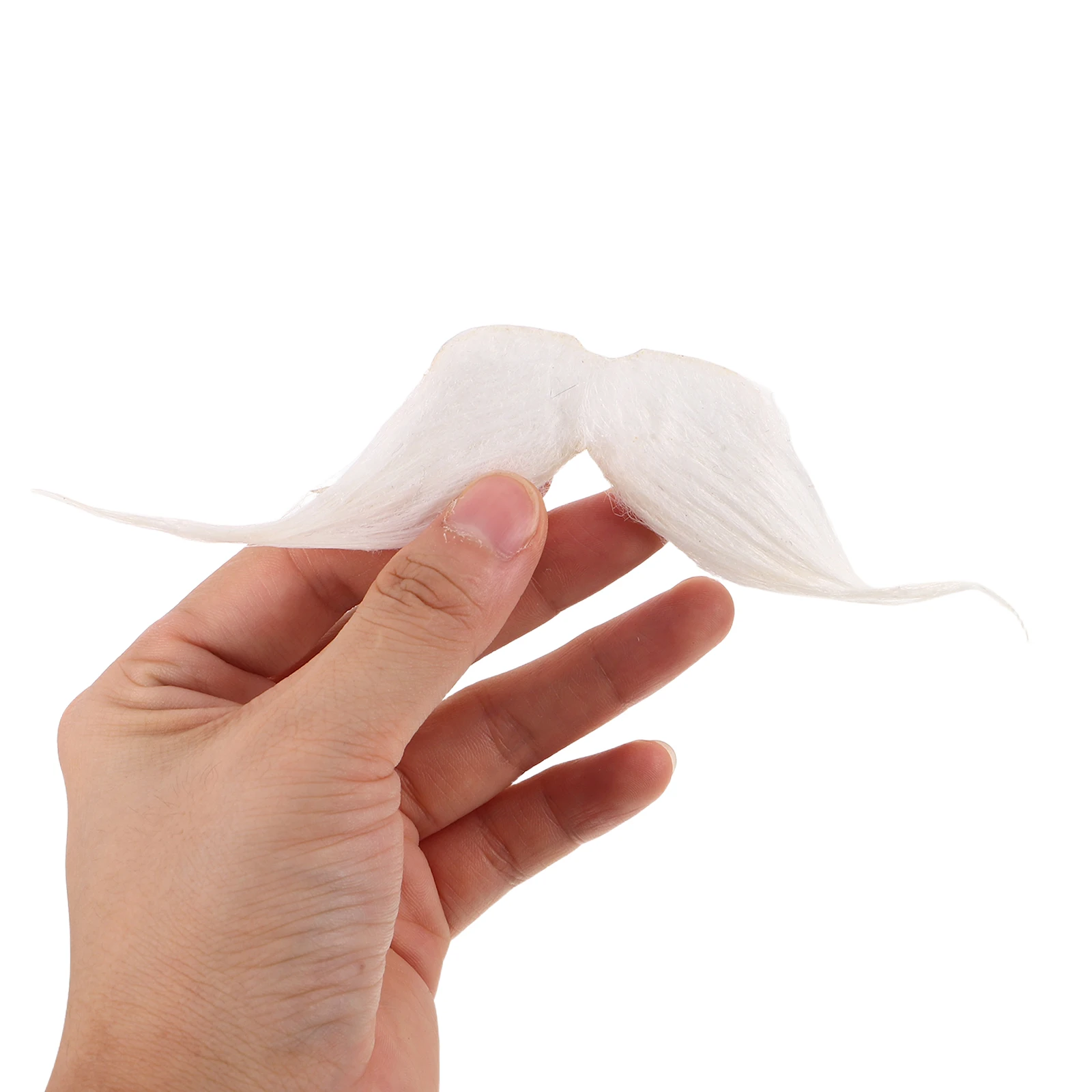 مجموعتان من زي اللحية البيضاء، زي تنكري، شعر وجه مزيف للحفلات، إكسسوار لشخصية الجني أو سانتا كلوز أو الرجل العجوز