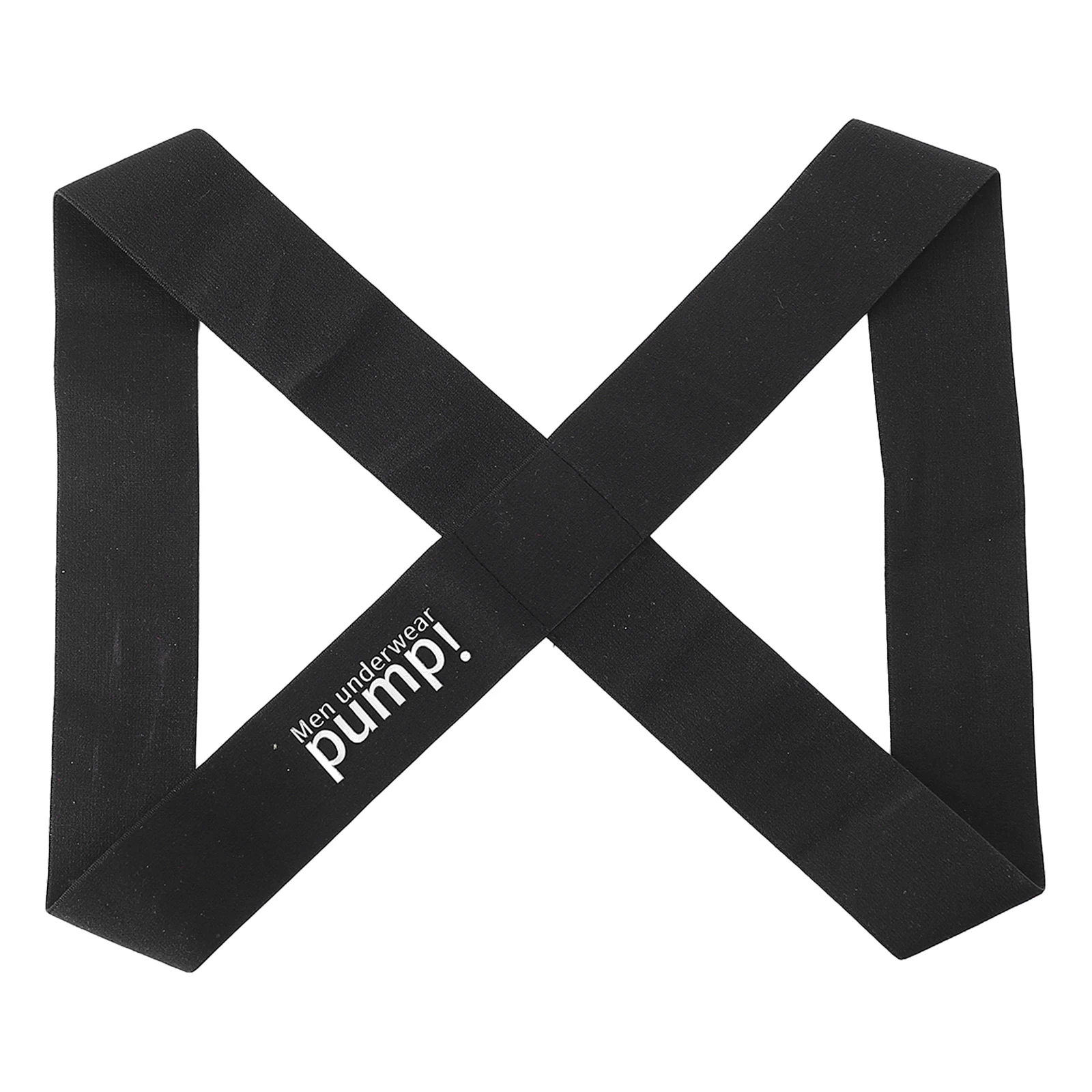 Men Nylon Sports Chest Harness Elastic Shoulder Muscle Bandage Body Strap Underwear Club Punk Streetwear Cosplay Costume