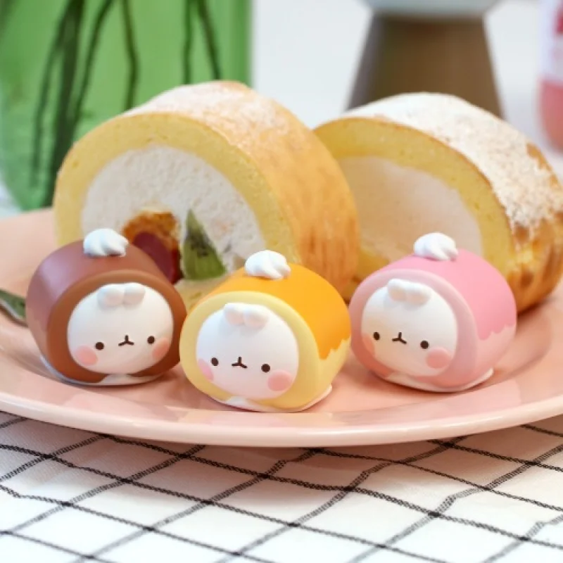 Molang Rabbit Limited Amount Series Blind Box Toys Doll Cute Anime Action Figure Ornaments Figurines Dolls Desktop Home Decor