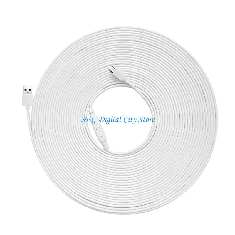 

U75B Super Long USB to Micro USB Charging Cable for Thermometer / Camera Long Durable Wire 393.7in/590.55inch