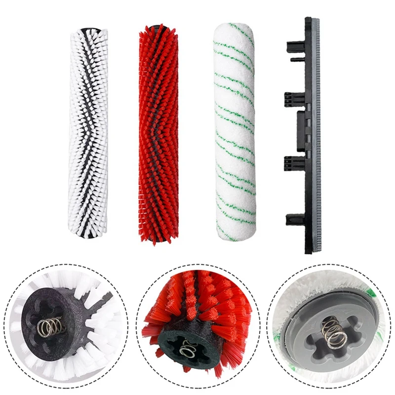 4Pack Cleaner Roller Borstel Hoofdborstel Strip voor BR30/4C Stofzuiger Huishoudapparatuur Accessoires-ABLM - afbeelding 1