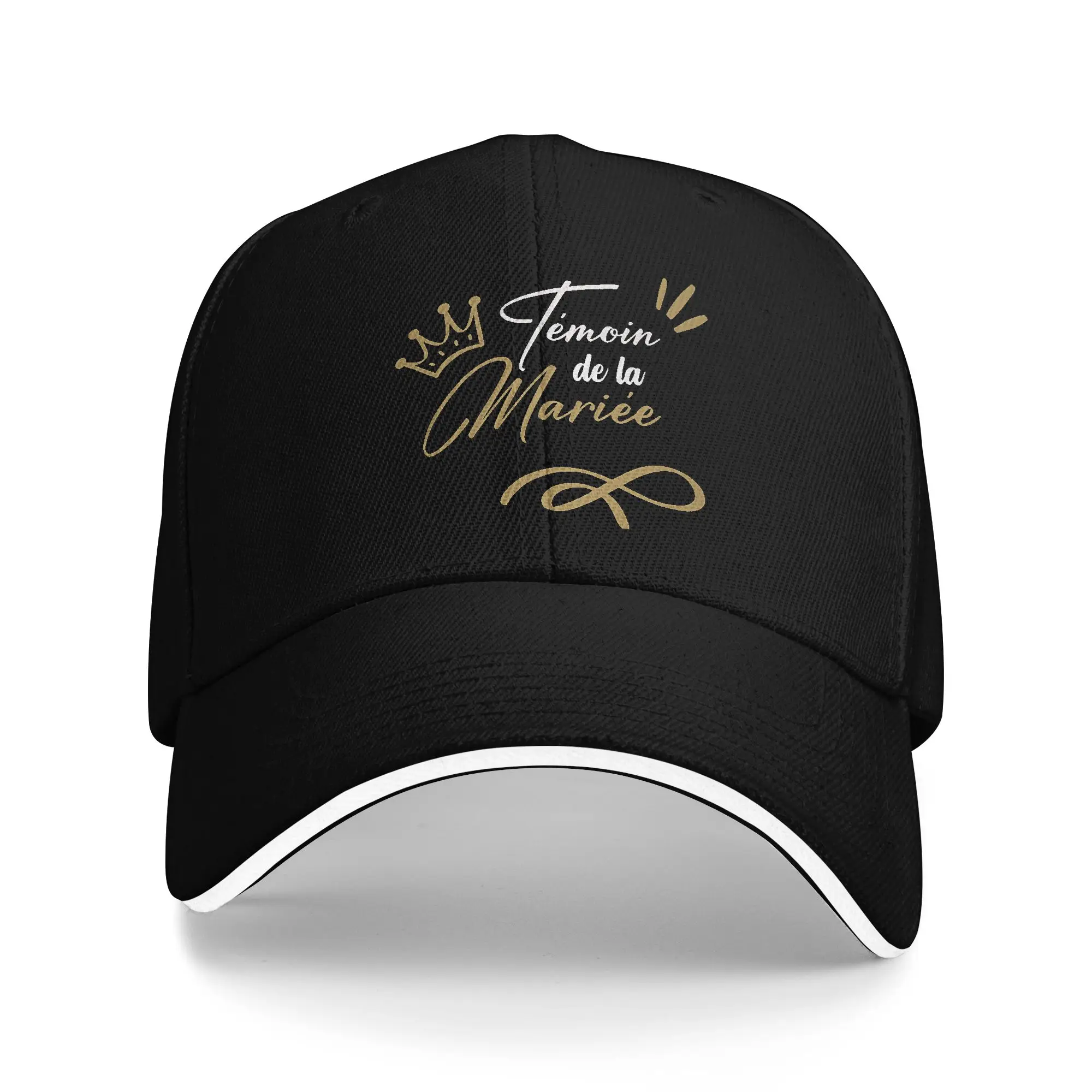 French Evg Team Future Groom Squad Casual Baseball Cap  Outdoor Sport Hip Hop Hats Summer Sun Unisex Men Stylish Baseball Caps