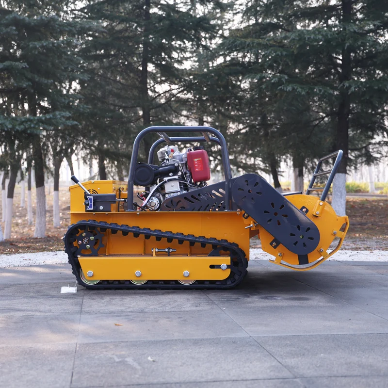 Self Propelled Remote-controlled Lawn Mower DIY High Efficiency Wear-resistant Cutter Head Long Service Life Agricultural