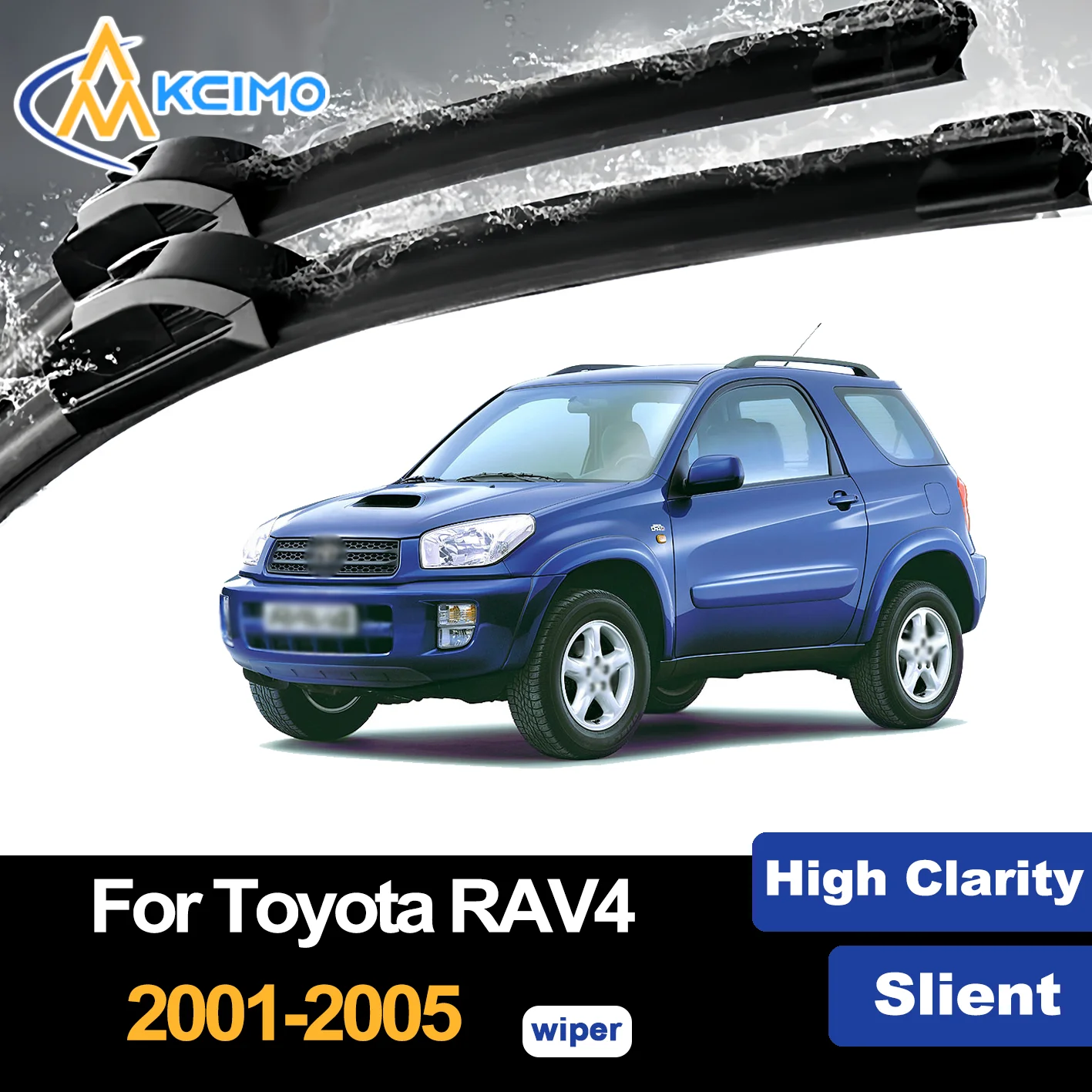 

For Toyota RAV4 XA20 2001–2005 2002 2003 2004 2005 Premium Front Wiper Blades Car Windscreen Windshield Window Wiper Accessories