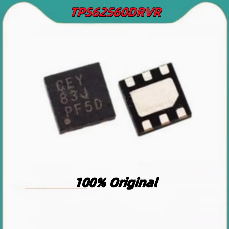 10PCS 100% New  TPS62231DRYR GW TPS62232DRYR GX TPS62560DRVR CEY SON-6 Brand New Original Chips ic