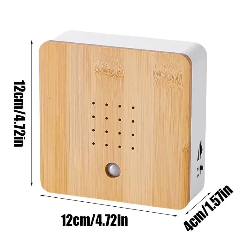 صندوق صوت نقيق الطيور الذكي آلة الضوضاء الحيوانية مستشعر حركة صندوق الطيور الغناء لغرفة النوم وغرفة المعيشة