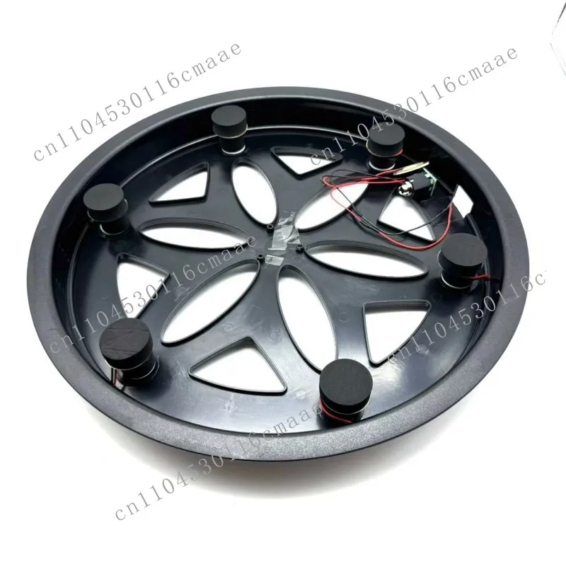 16 original sound drum converted to electronic drum set with six triggers, built-in two-zone tray plate and 6.3mm jack