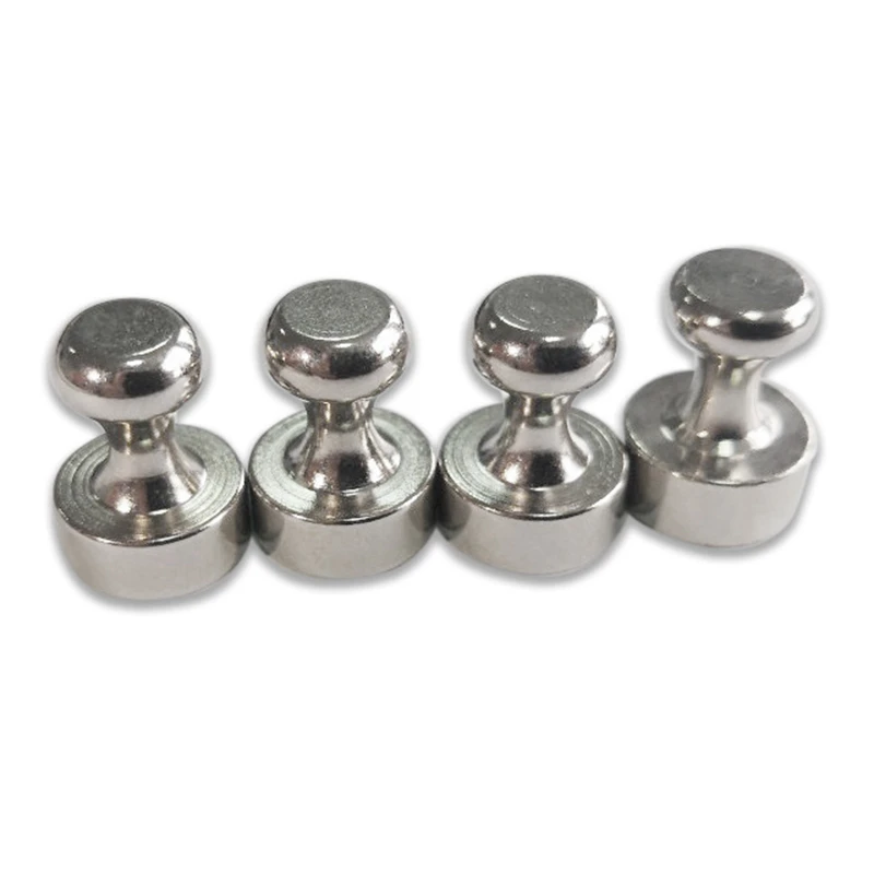 16 ชิ้น Magnetic Push Pins, Thumb Tacks, ตู้เย็นแม่เหล็กตู้เย็น, ไวท์บอร์ดแม่เหล็กสําหรับโรงเรียน, บ้าน, สํานักงาน