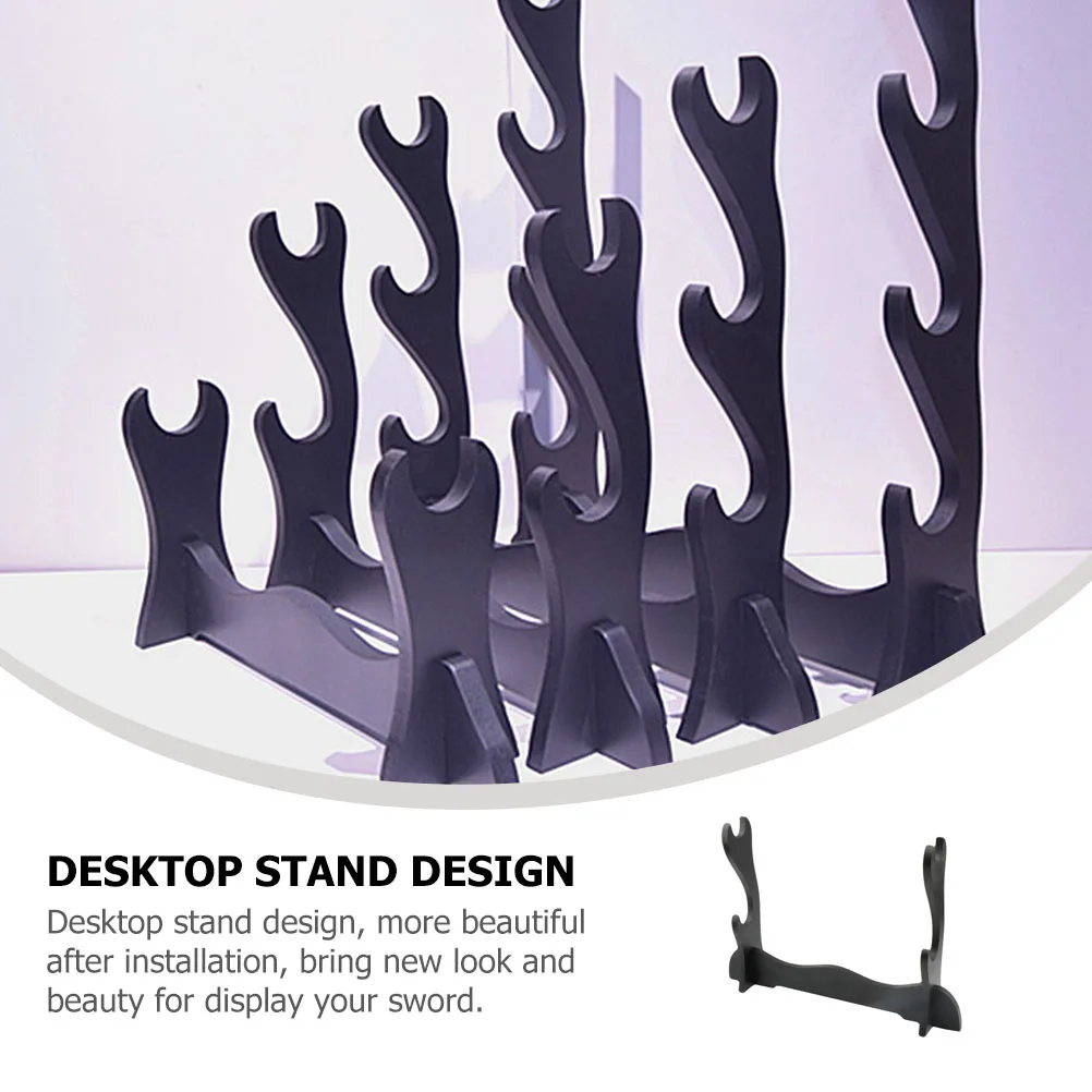 

Easels for Display Flute Stand Instrument Holder Desk Wooden Black Musical Storage