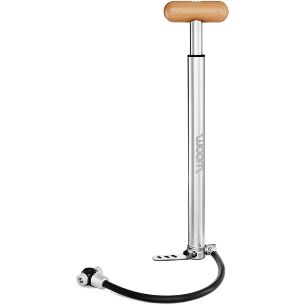 

AIRFLO Bike Pump, Lightweight, Compact Aluminum Bicycle Tire Pump, fits Schrader, Presta & Dunlop Valves