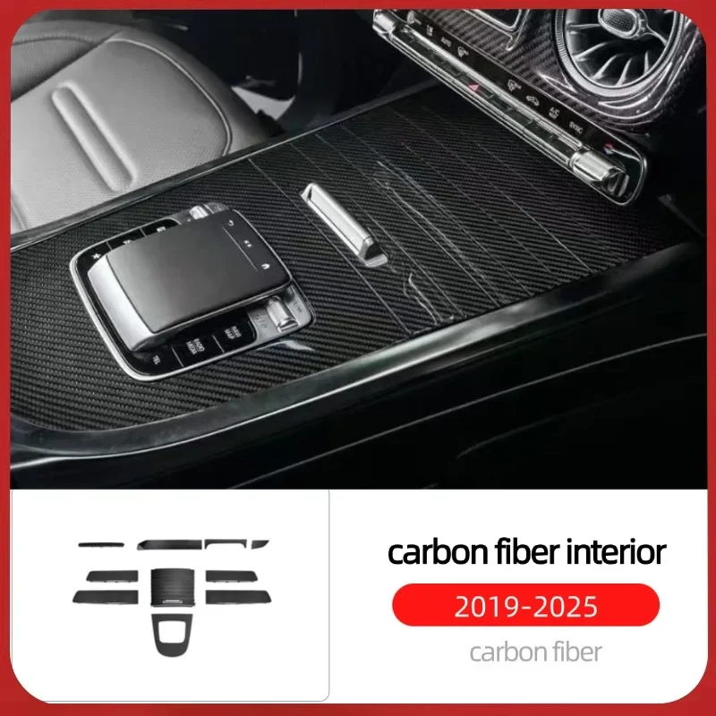 

Для Mercedes-Benz G-Class G500, G63, G350, G400, G550, G450, модифицированная внутренняя часть из углеродного волокна, вентиляционная панель центральной консоли