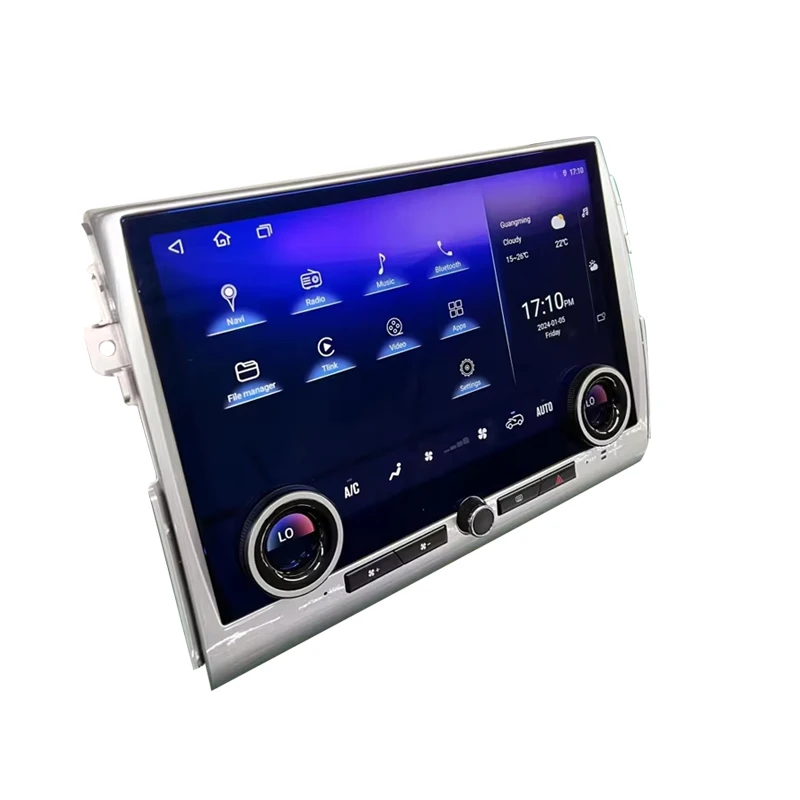 12.3 Inch Dvd Car Radio Stereo Android 14 Touch Screen Multimedia Player Carplay Gps Navigation FJ