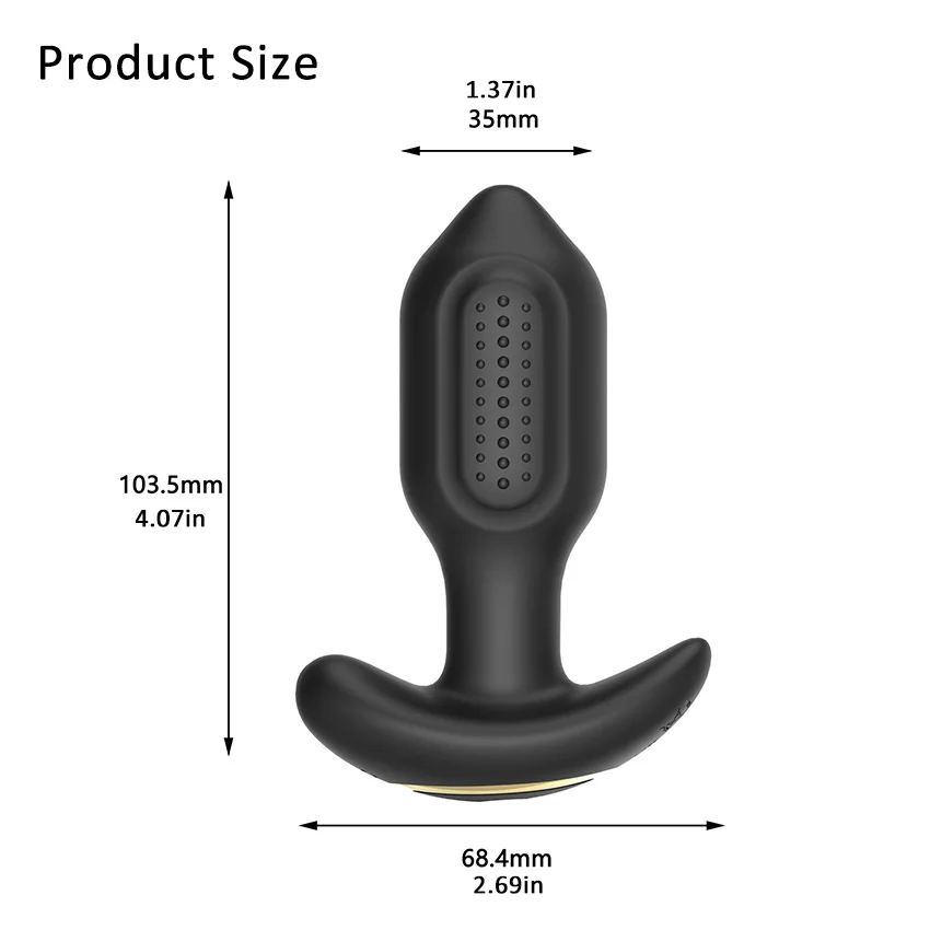 Wireless Bluetooth anale vibratore APP telecomando Butt Plug massaggio alla prostata Plug anale Gay vibrante giocattolo adulto del sesso per le